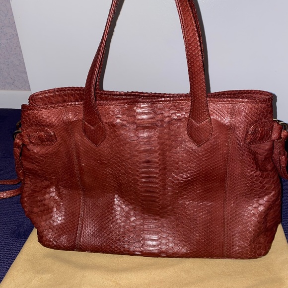 Python Skin Tote by Ximena Kavalekas - Real Snake - Picture 3 of 15